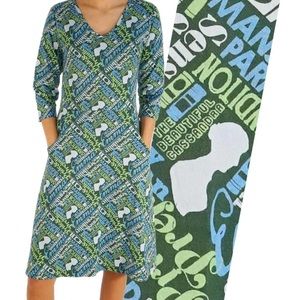 Svaha Jane Austen's 'Literary Treasures' Rosalind Dress XL NWOT